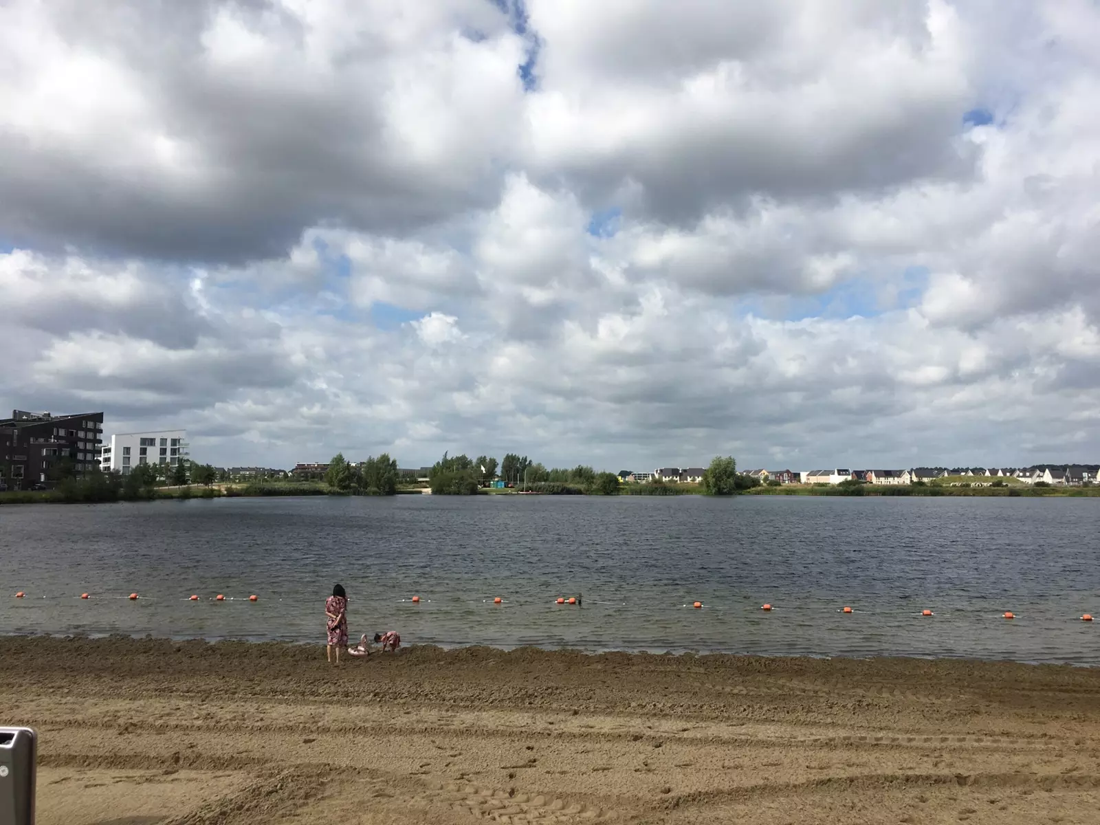 Groote wielplas strand