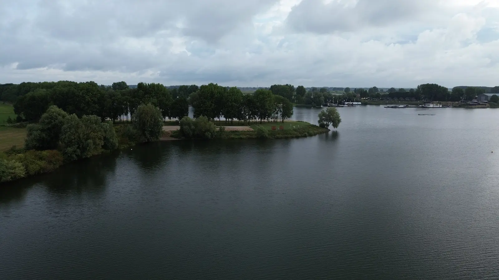 Zandmeren Geersteeg luchtfoto