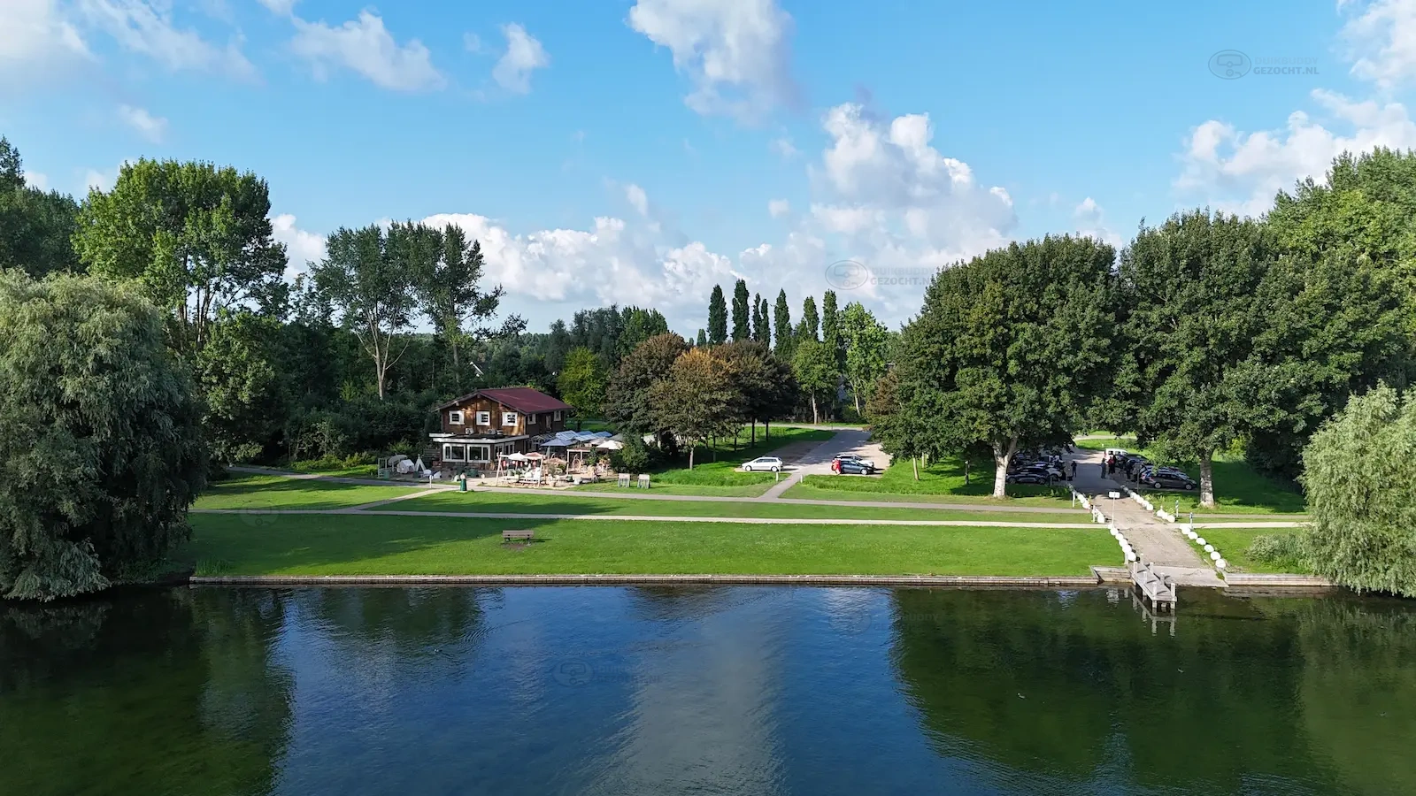Zevenhuizerplas omgeving luchtfoto