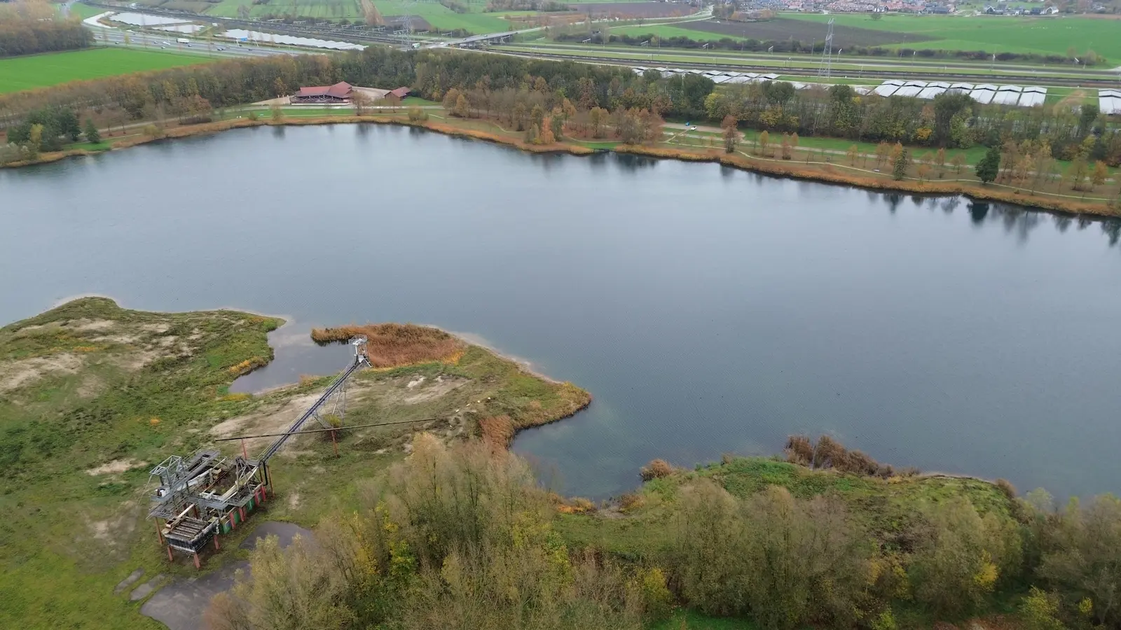 Slijk Ewijk Noordplas luchtfoto (2)